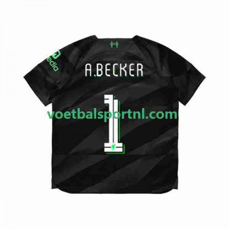 Liverpool A.Becker 1 Doelman Uit Shirt 2023-24
